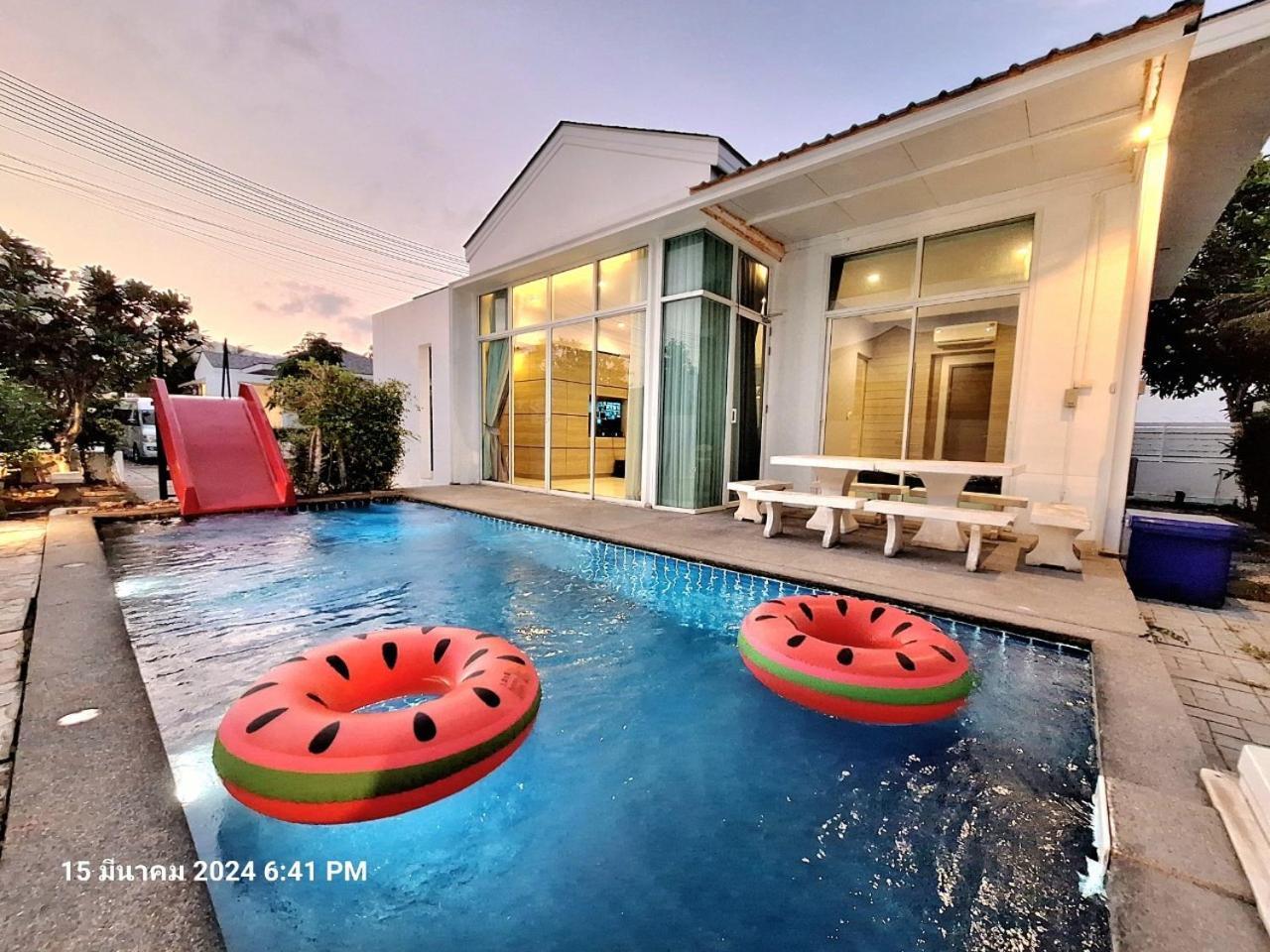 Beachtown Cha-Am Private Poolvilla From Beach 2Km Exterior foto