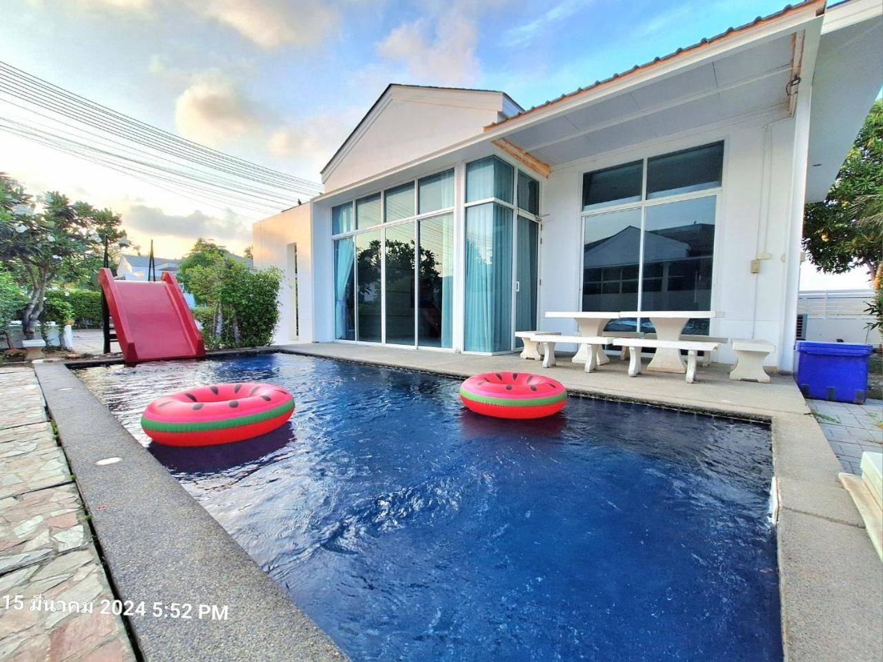 Beachtown Cha-Am Private Poolvilla From Beach 2Km Exterior foto